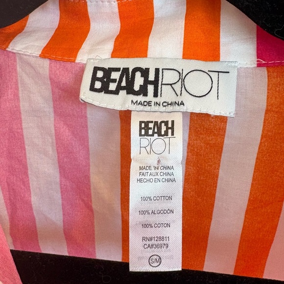 Beach Riot Alexa Top in Sunset Stripes Size S/M - Picture 5 of 8